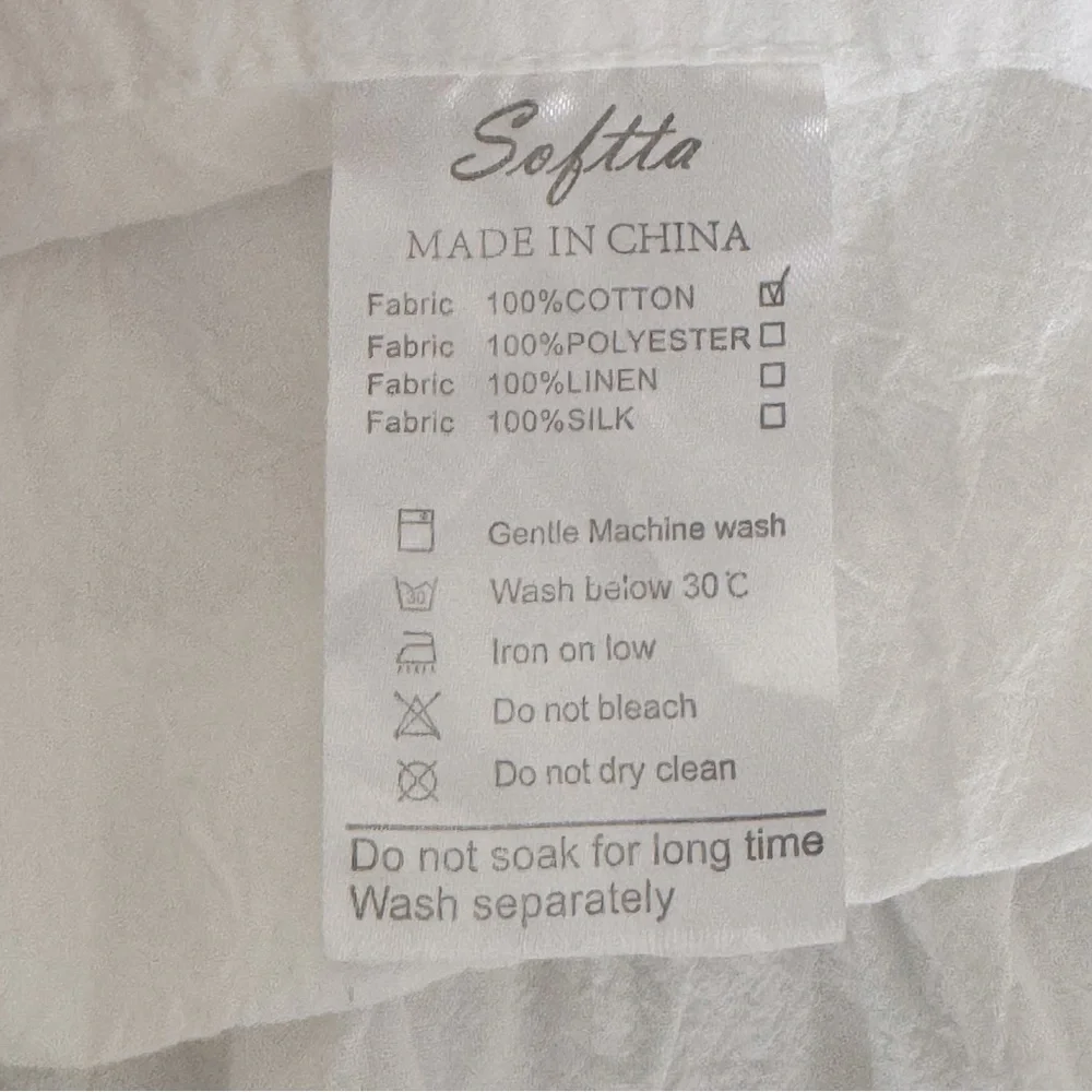 Softta 2pcs pillowcase